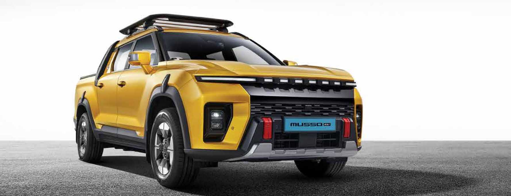 KGM 픽업트럭 무쏘 EV