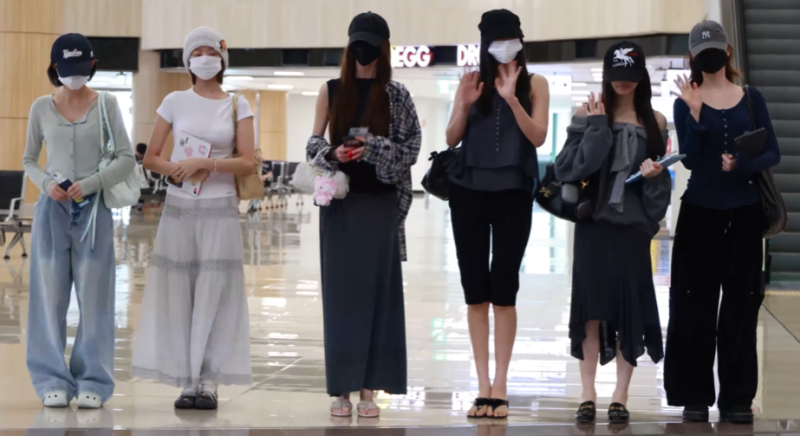 장원영 공항패션