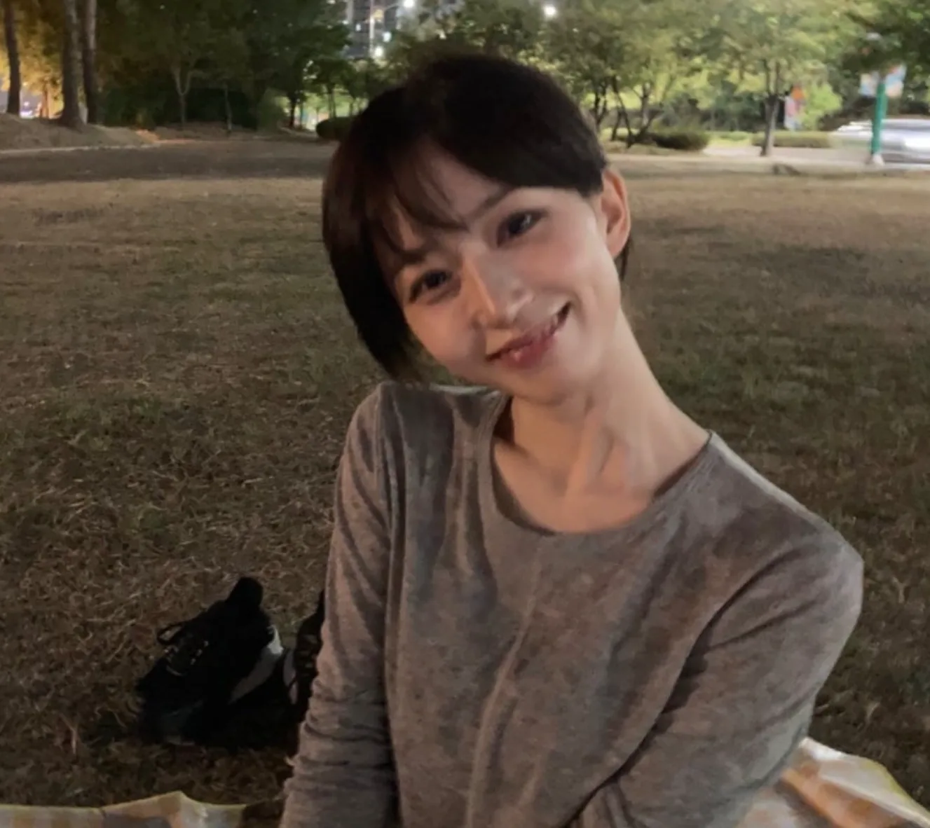 엔믹스 오해원 가을 사복 패션