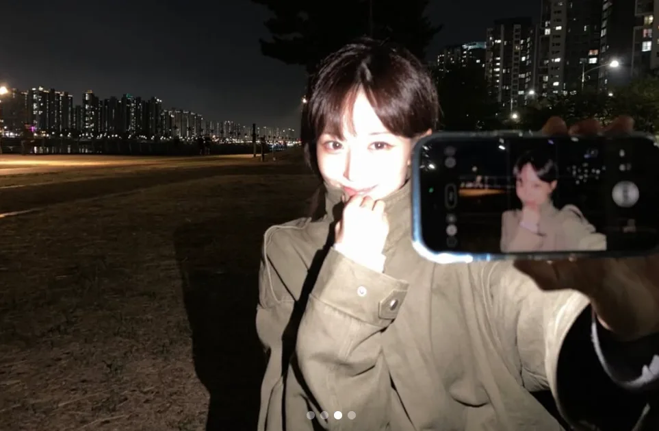 엔믹스 오해원 가을 사복 패션