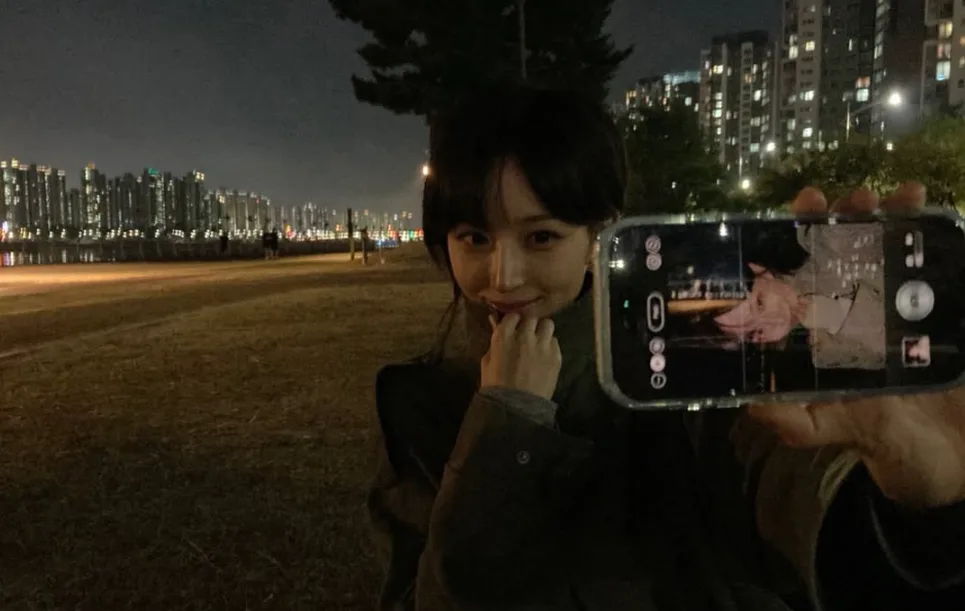 엔믹스 오해원 가을 사복 패션