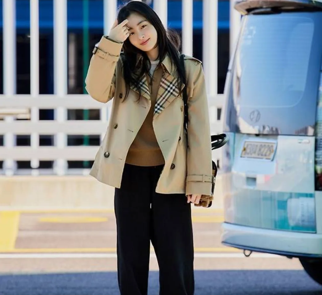 김민하 공항패션