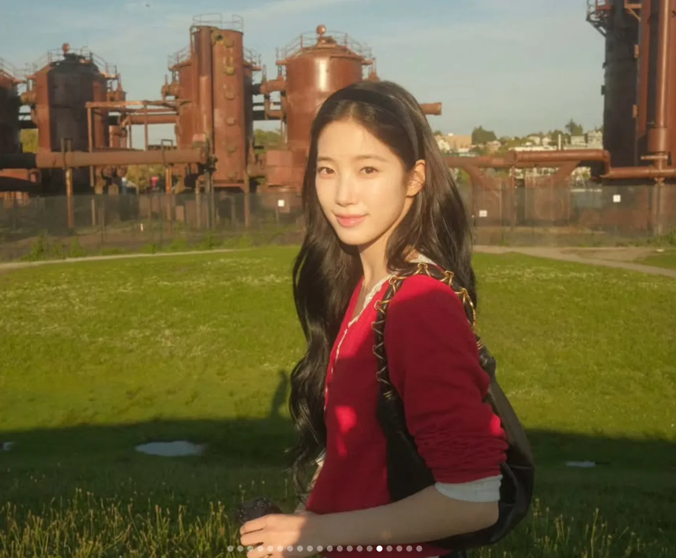 르세라핌 카즈하 사복